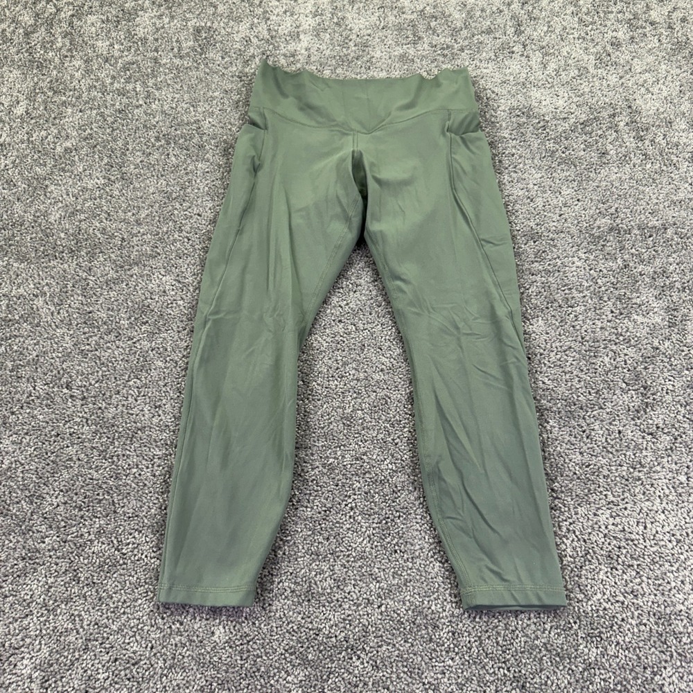 Member's Mark Fashion Legging Womens XL Green Everyday Athletic Pockets